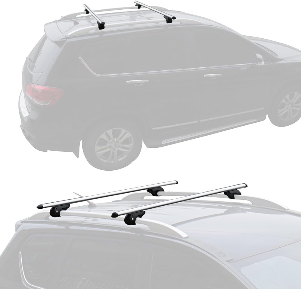 Summates Universal Roof Top Cargo Racks Cross Bars -1Pair (47“ Cross Bar)