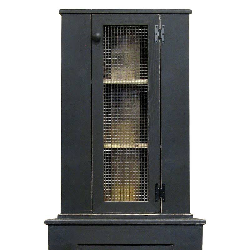 August Grove Corner China Cabinet Top; Sage