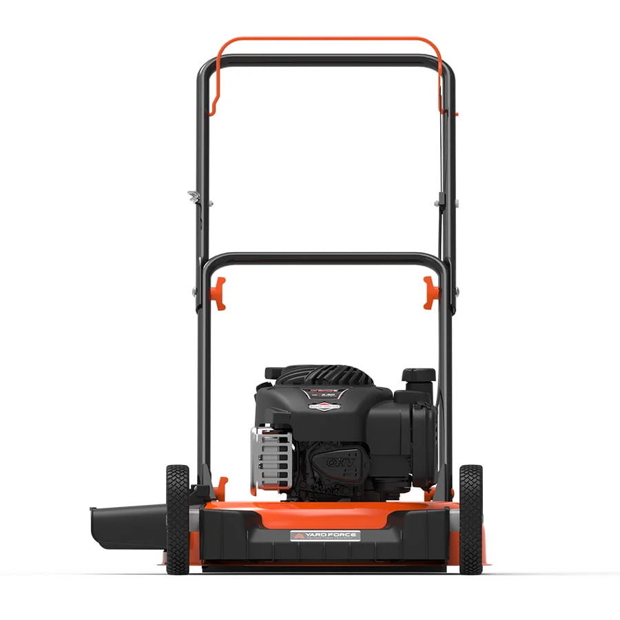 Yard Force Lawn Mower 20 inch 125cc e450 Series Briggs & Stratton Gas Walk Behind with Side-Discharge Cutting System