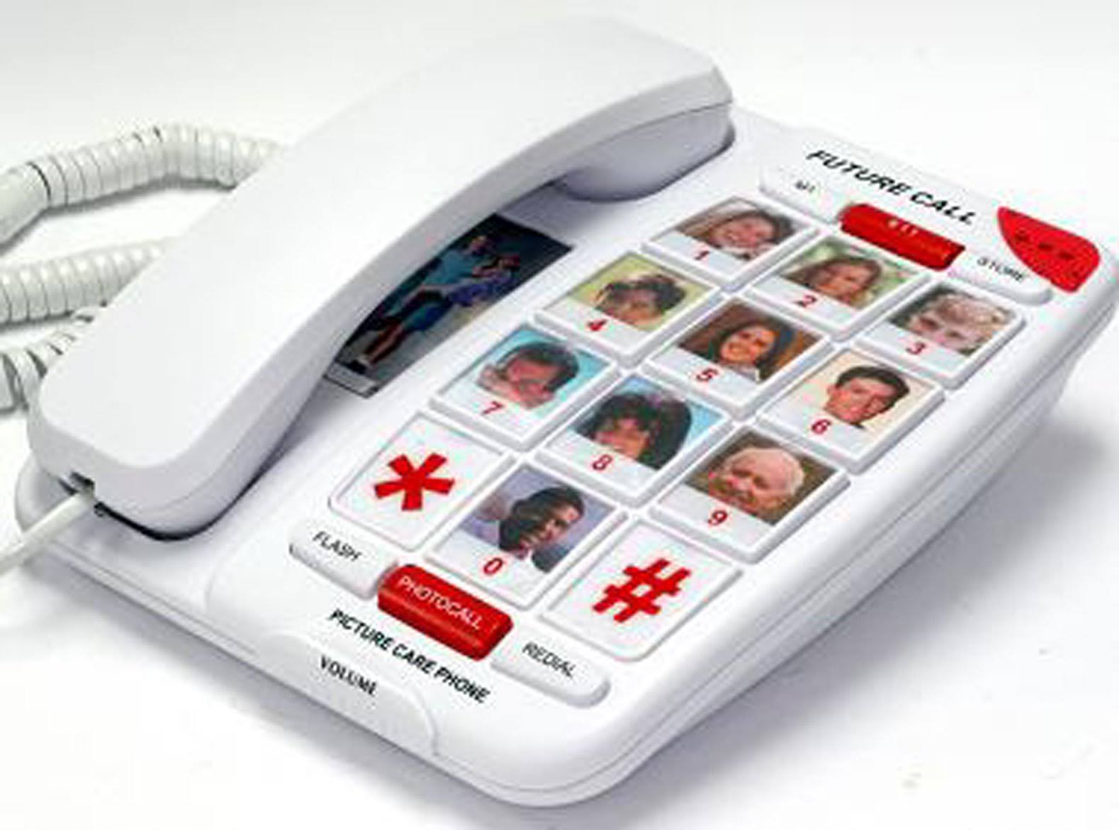 Future-call 1007PD Picture Phone with Parallel Dialing 40dB