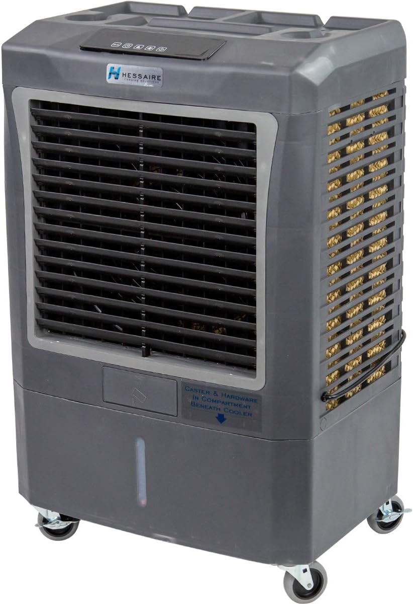 HESSAIRE 3,100 CFM Portable Evaporative Cooler w/Automatic Controls