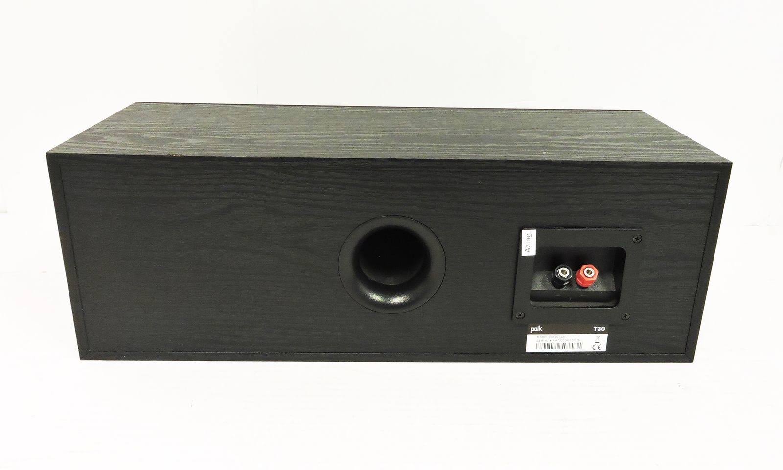 Polk Audio T30 2-way Center Channel Speaker - Black
