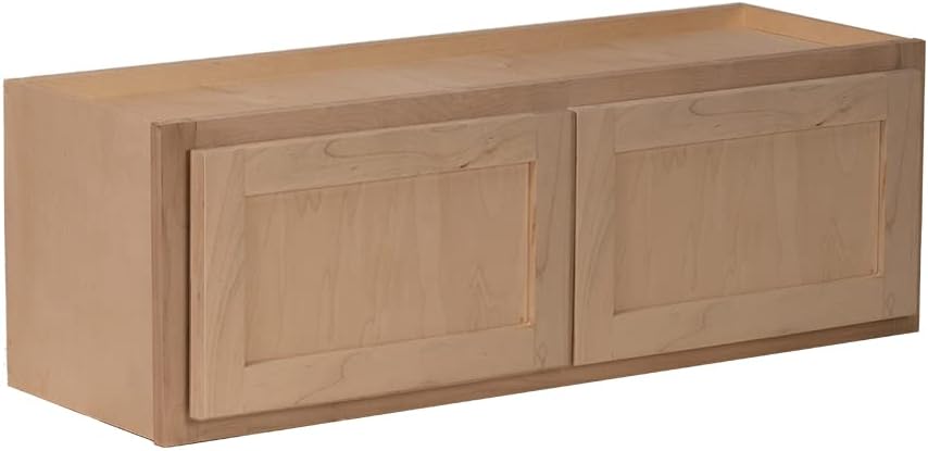 Quicklock RTA (Ready-to-Assemble) | Pure White, Wall Kitchen Microwave Cabinet - Shaker Style | 100% Hardwood | Made in America | Soft Close Hardware | 30 W X 12 H X 12 D