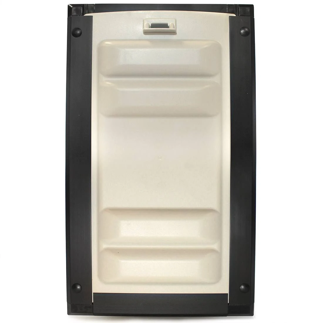 Endura Flap Wall Mount Pet Door Medium / Single Flap / Black