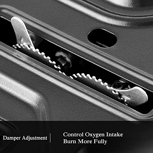 Gas Stove Cooktop 2 Burners,Portable Stainless Steel Built-in Gas Hob LPG/NG Dual Fuel Easy to Clean for RVs, Apartments Kitchen Stove