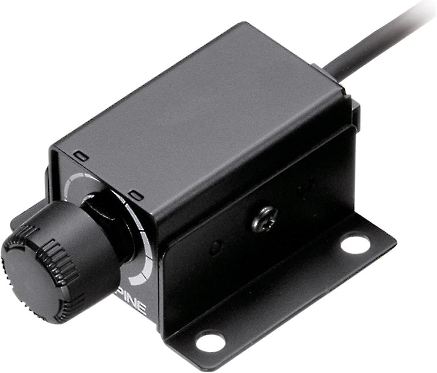Alpine KTA-200M Mono Power Pack Amp with Alpine SWT-S10 10" Loaded Tube Subwoofer and Bass Knob