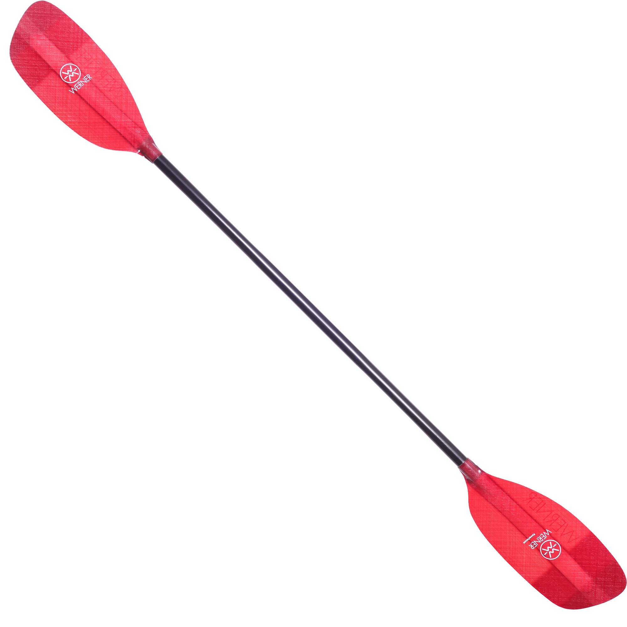 Werner Powerhouse Fiberglass Straight Shaft Whitewater Kayak Paddle
