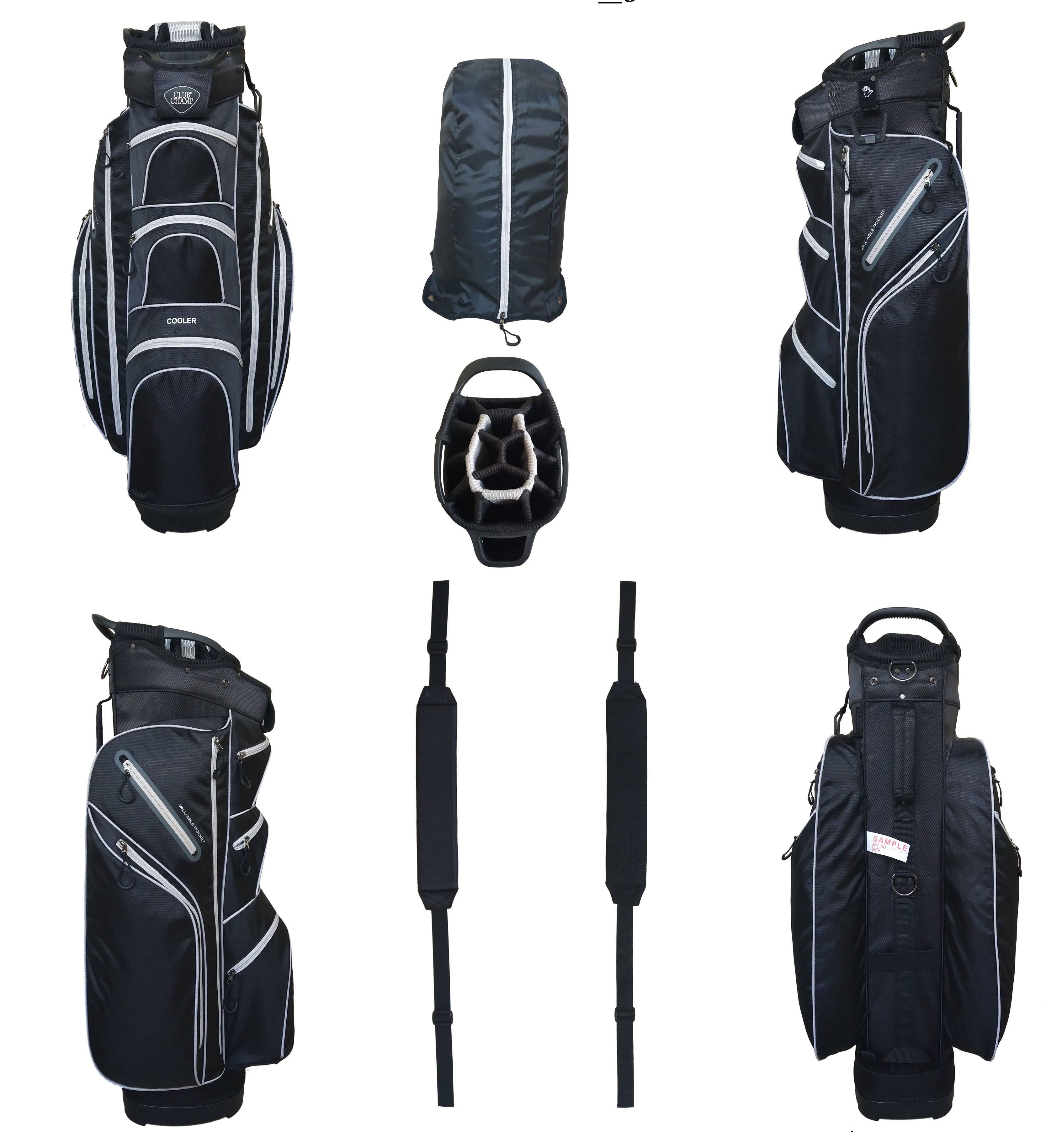 Club Champ Comfort Lite Cart Bag - Black