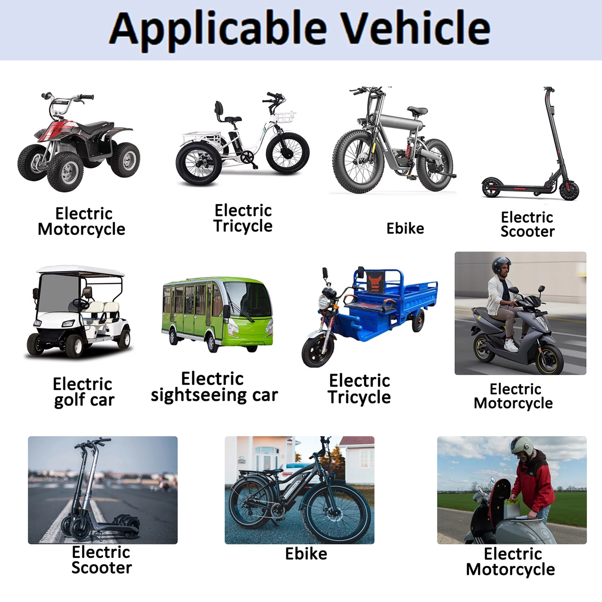 48V Ebike Battery 10AH Lithium Battery 5A Fast Charger 48V Battery T Plug for 1000W Electric Bike Scooter