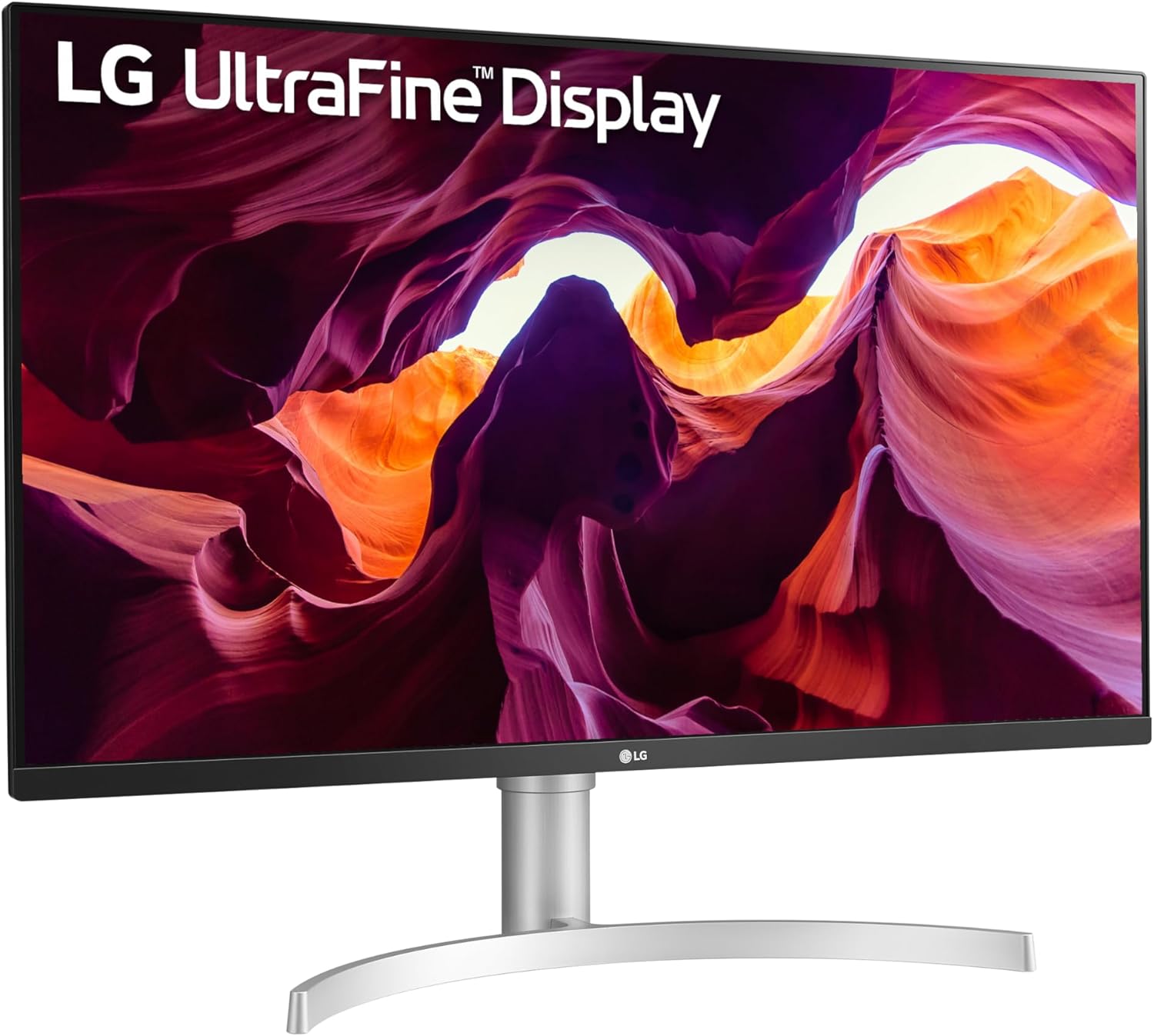 LG 27UL550-W 27-inch 4K UHD (3840 x 2160) UltraFine Computer Monitor, IPS, AMD FreeSync, Tilt/Height/Pivot Adjustable Stand, HDR10, HDMI, DisplayPort, Black Stabilizer, White