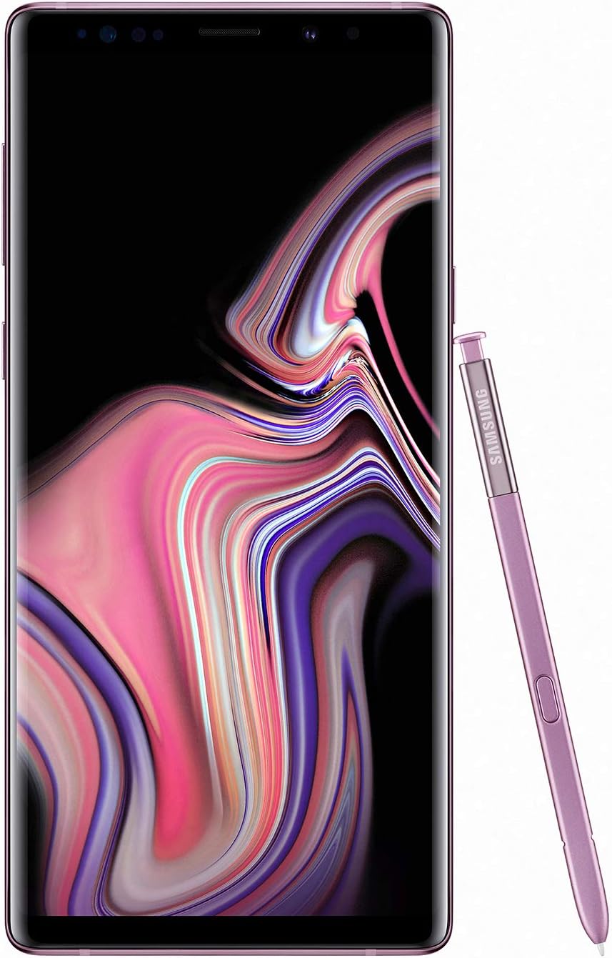 Samsung Galaxy Note 9 (SM-N960F/DS) 6GB / 128GB (Lavender Purple) 6.4-inches LTE Dual SIM (GSM ONLY, NO CDMA) Factory Unlocked - International Stock