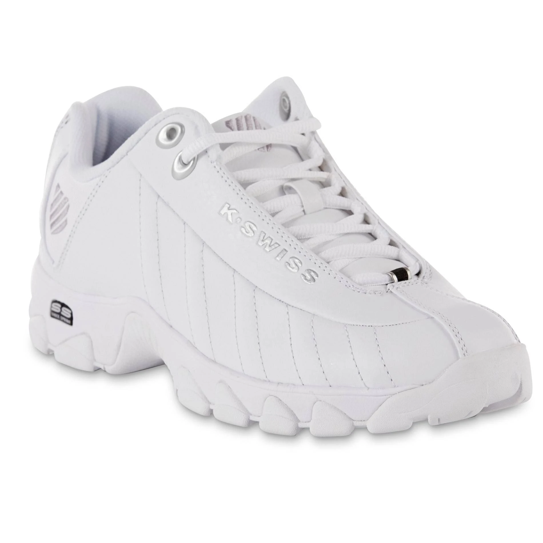 K-Swiss Men&s St329 CMF White/Navy/Red