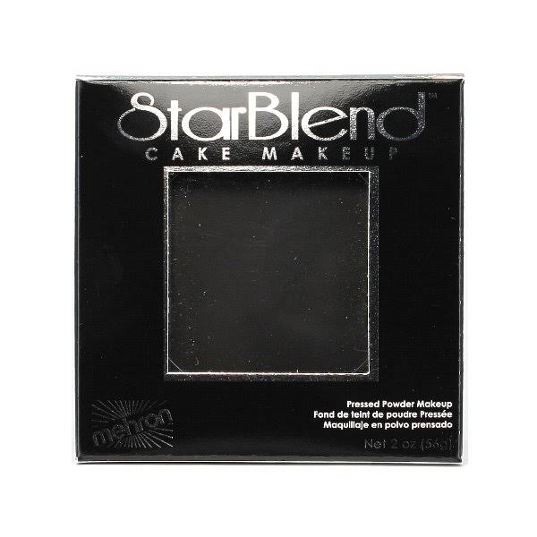 (6 Pack) Mehron StarBlend Cake Makeup - Black MR110-B_6