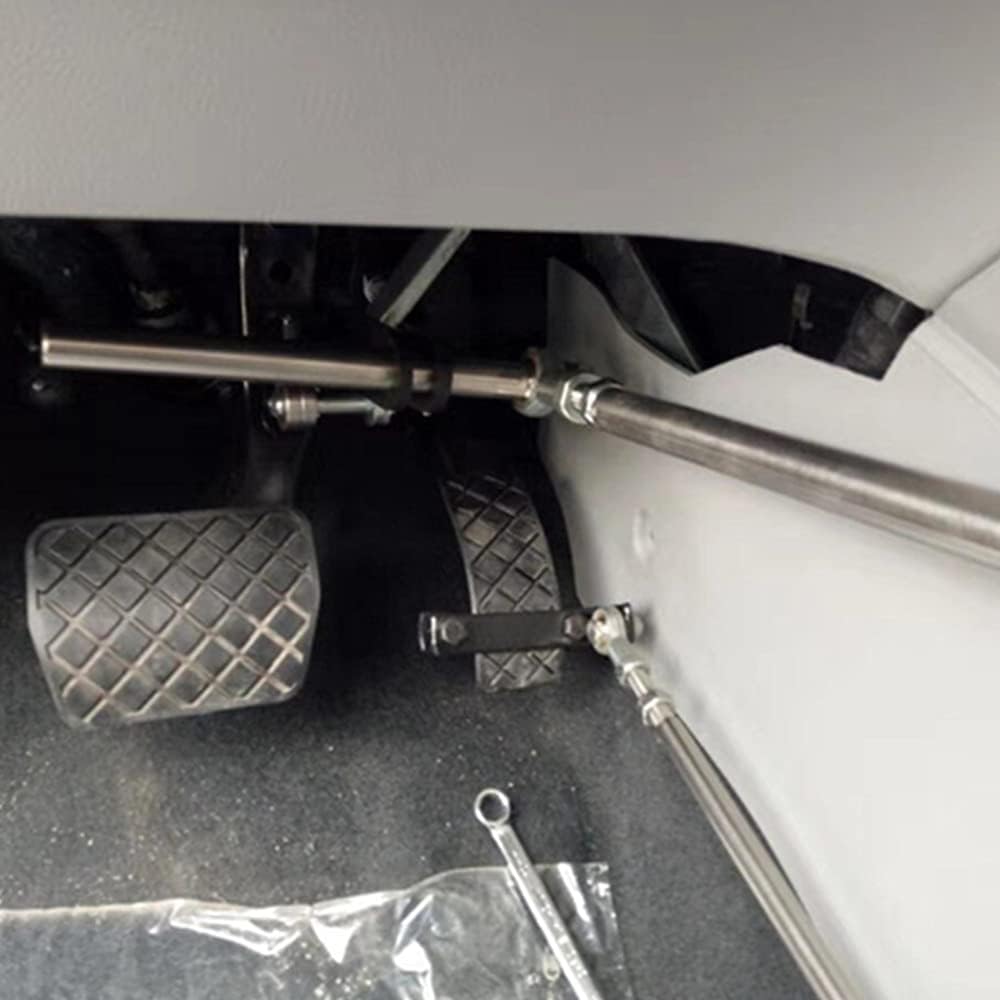 kashaipu Hand Controls Driving Cars Feet Disabled Handicap Driver Aid Equipment Handle Gear Style Control Gas/Brake Pedals Assist High-end Device Kit