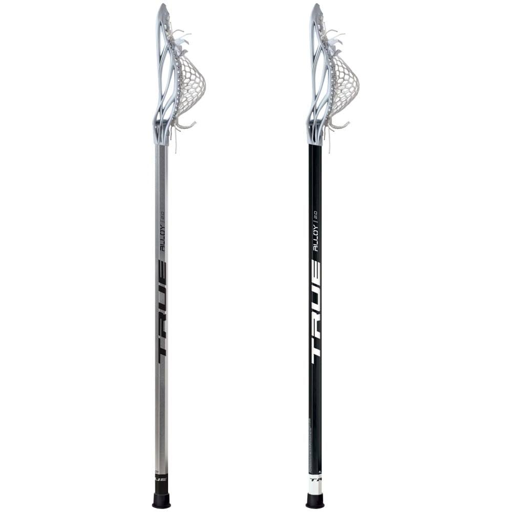 True Frequency Complete Alloy Attack Lacrosse Stick in White/Black