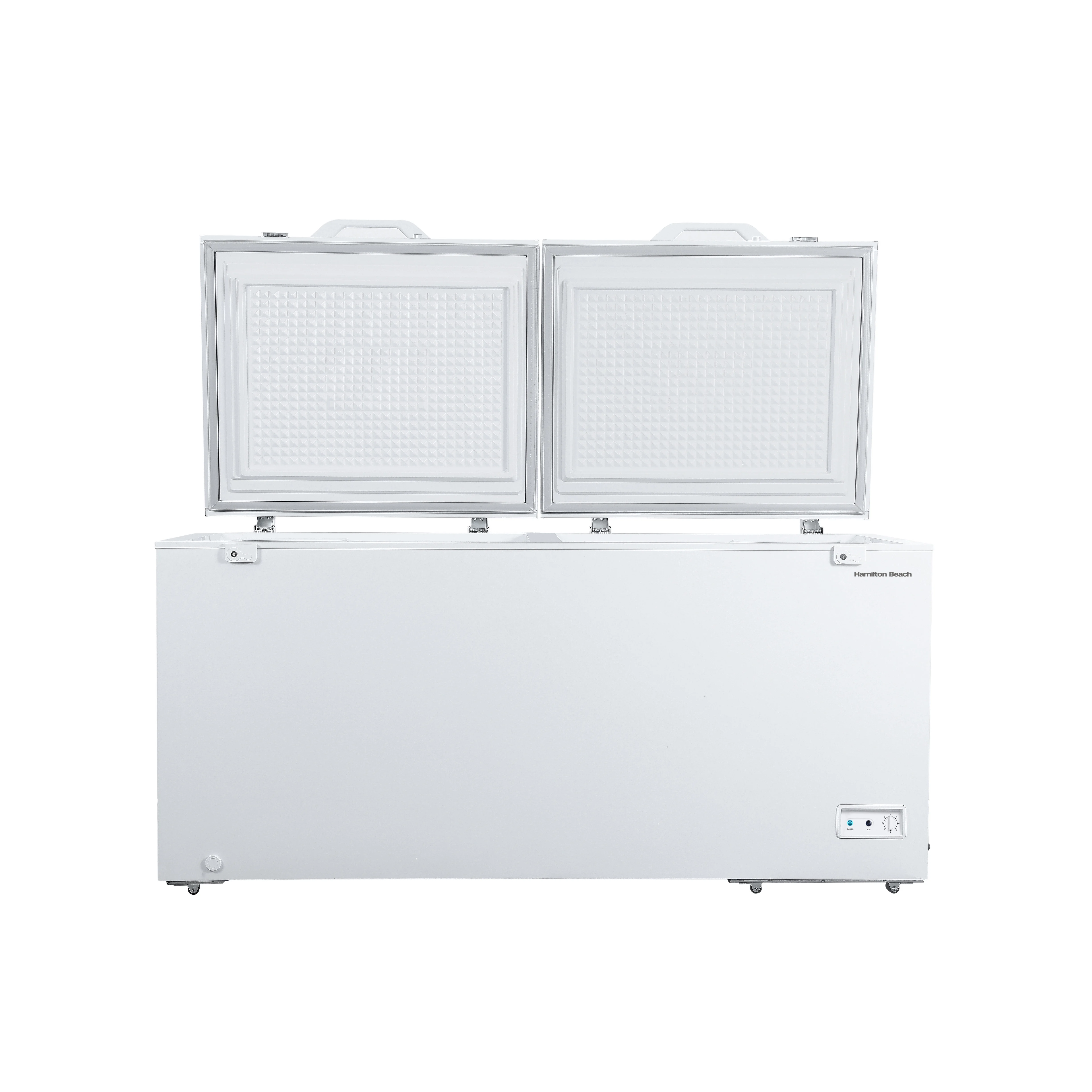 Hamilton Beach 17 Cu. ft. Chest Freezer, Double Door,White