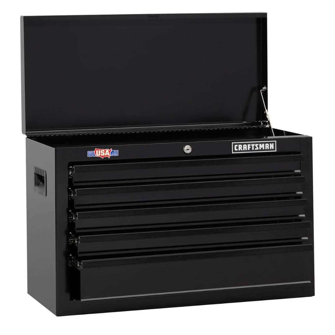 Craftsman 1000 Series 5-Drawer Steel Tool Chest CMST22654BK - Shop Hardware Tools Online Store