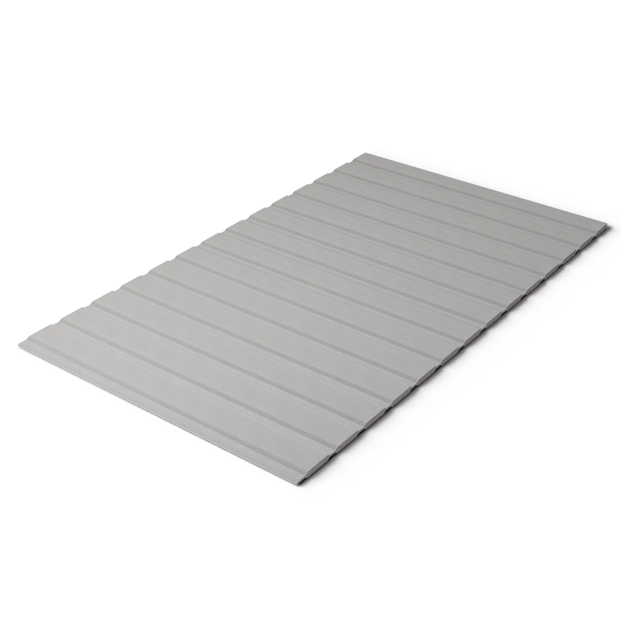 Continental Sleep, 0.75” horizontal Mattress Support Wood Slats with Cover, Queen, Gray