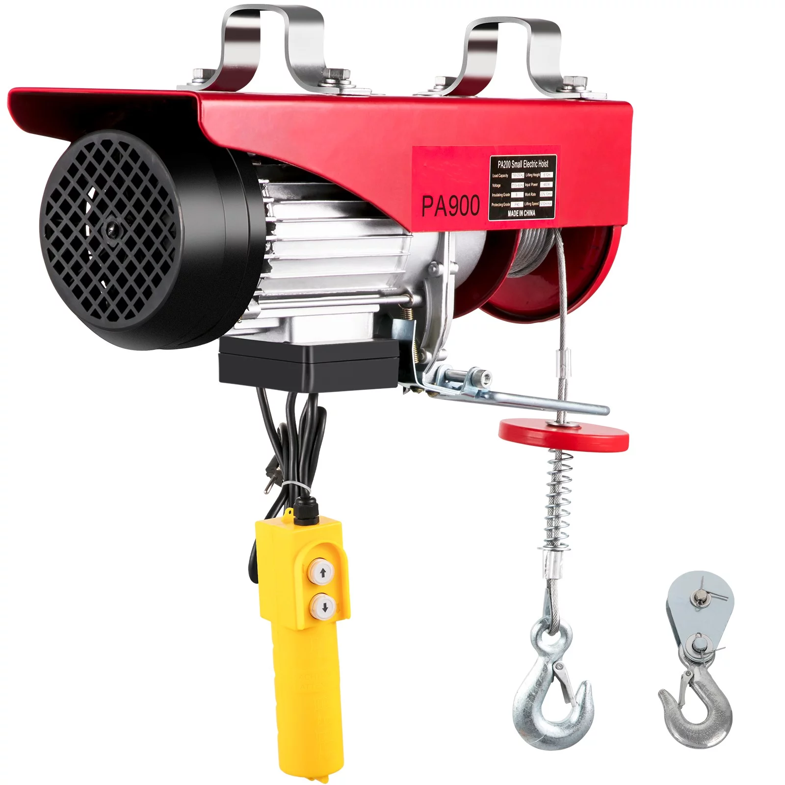 BENTISM Lift Electric Hoist 1100lbs, Electric Hoist 110v, Remote Control Electric Winch Overhead Crane Lift Electric Wire Hoist for Factories, Warehouses, Construction, Building, Goods Lifting - Curated Treasures Market