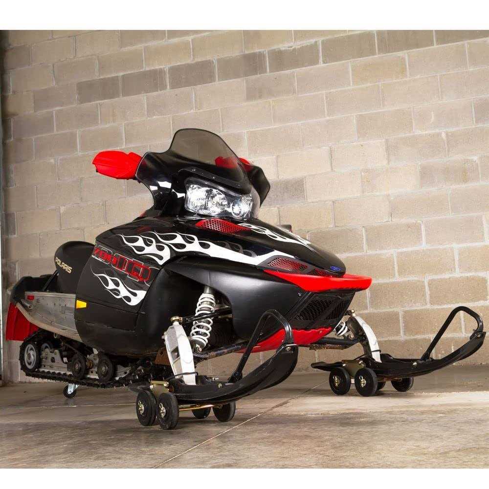Black Ice Snowmobile Off-Road Drivable Wheel Dolly Set SMDOLLY - Shop Hardware Tools Online Store