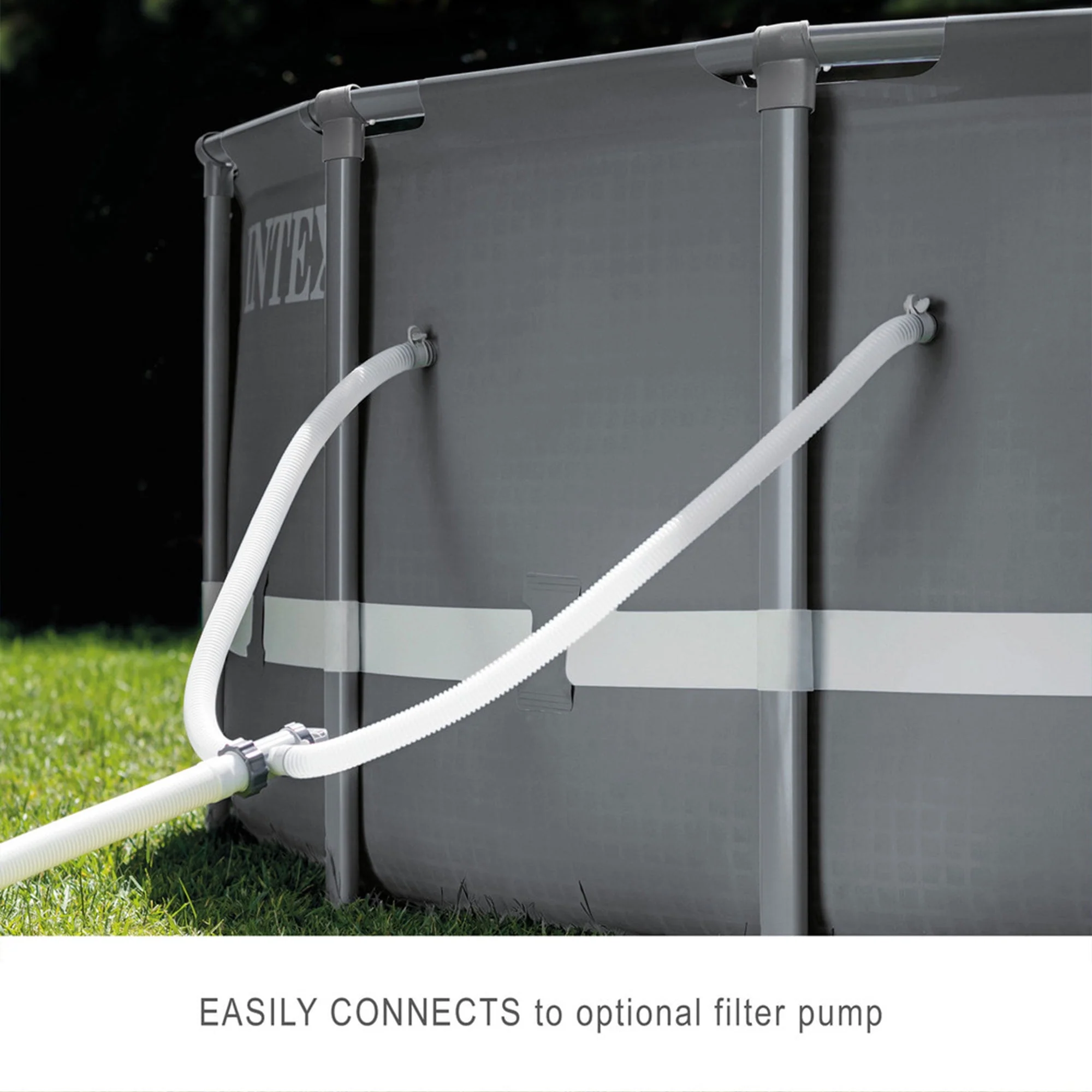 Intex 16' x 48  Ultra XTR Frame Above Ground Pool Set with 1500 GPH Sand Filter Pump