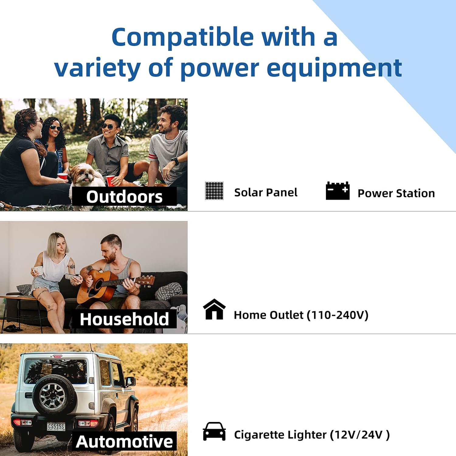 SetPower AJ50 Portable Refrigerator, Car Refrigerator, Portable Fridge Freezer, 12 volt Cooler, Car Fridge, Compact Refrigerator with 3-YEAR Warranty, 12/24V DC and 120-240V AC, Car and Home Use