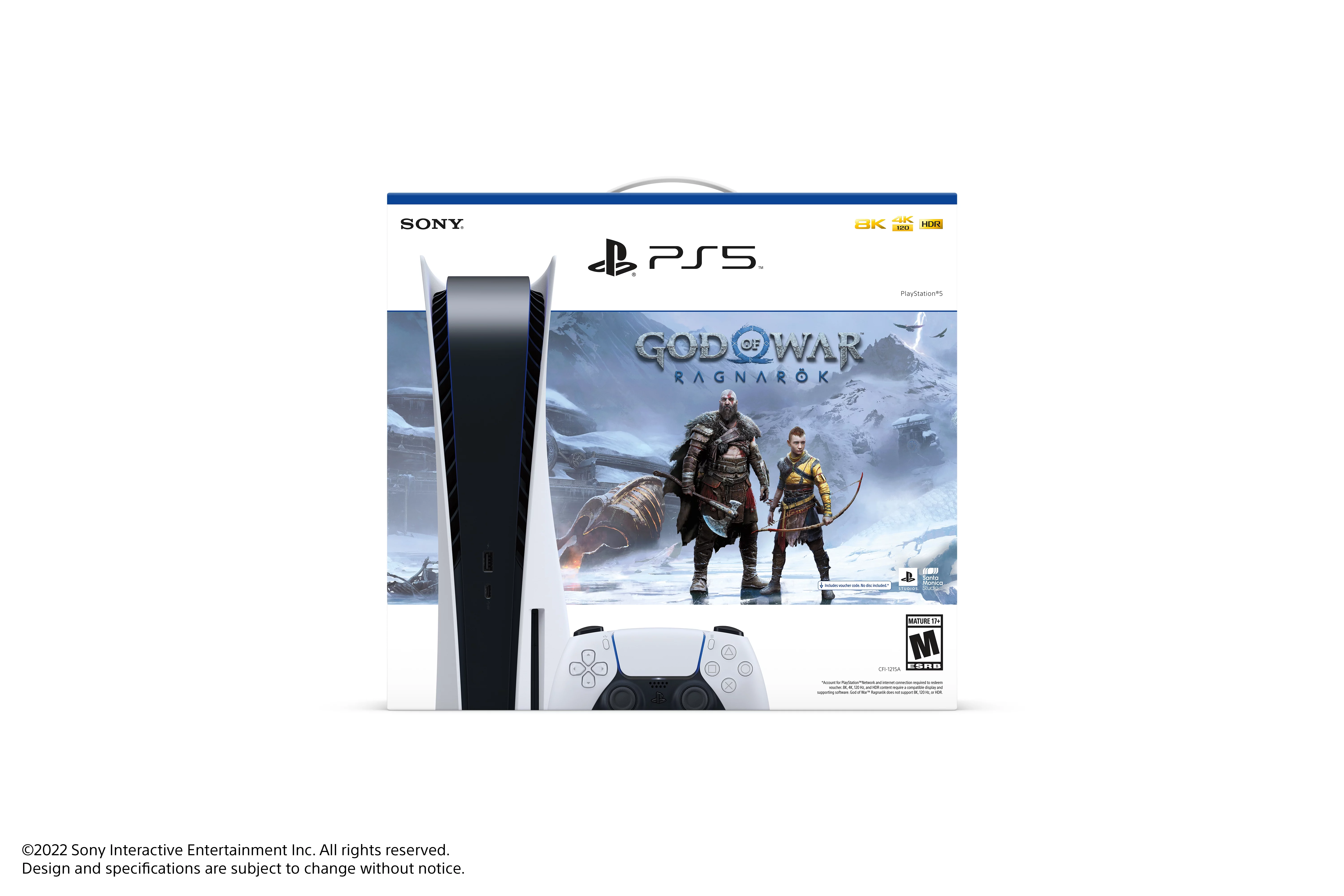 PlayStation 5 Console – God of War Ragnarok Bundle