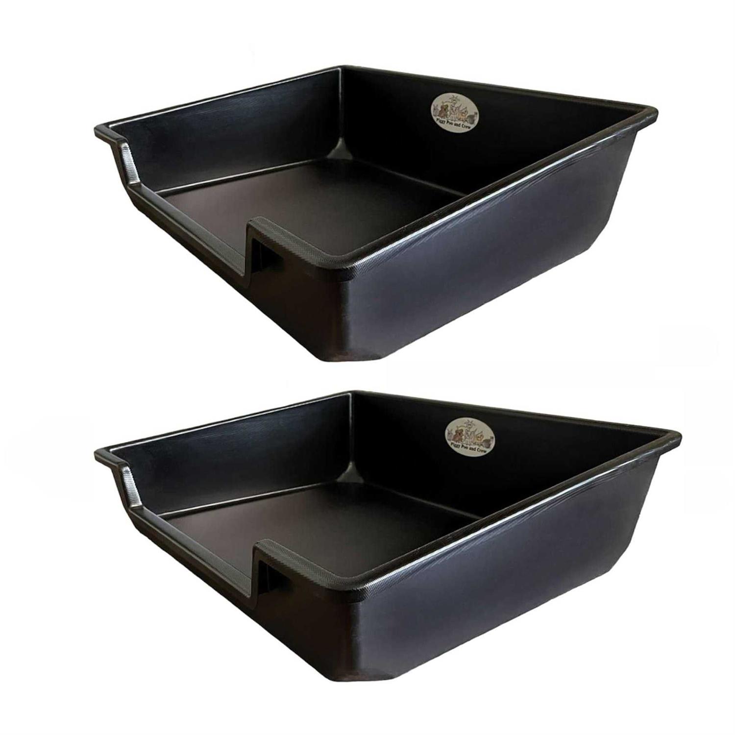 Piggy Poo and Crew Extra Large Litter Box - Pet Supplies online store