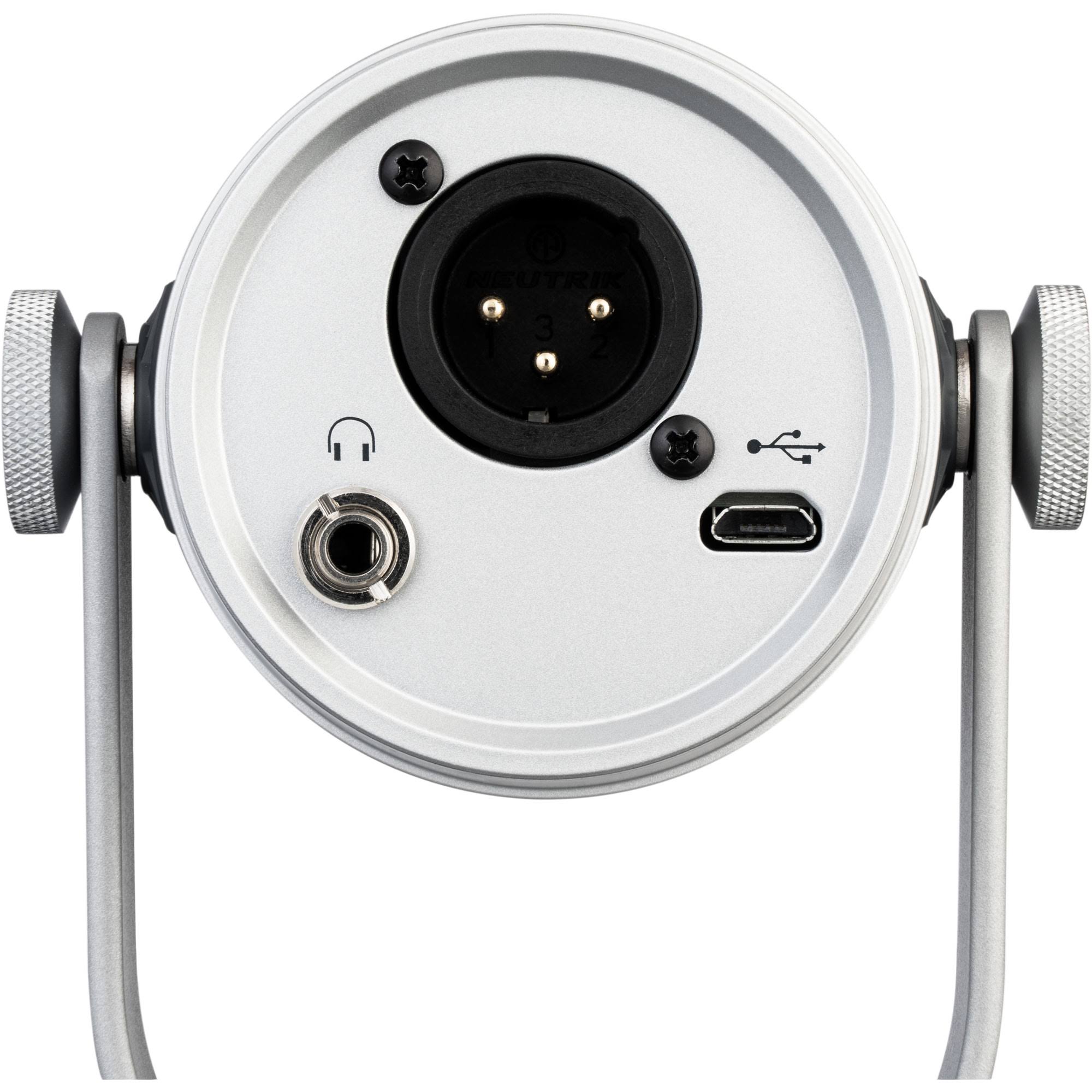 Shure MV7 USB Podcast Microphone - Silver