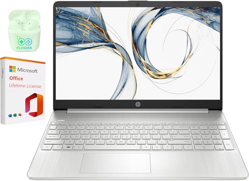 HP Laptop, 15.6 inch Business & Student Laptop Computer, Windows 11 Home Laptop, Silver