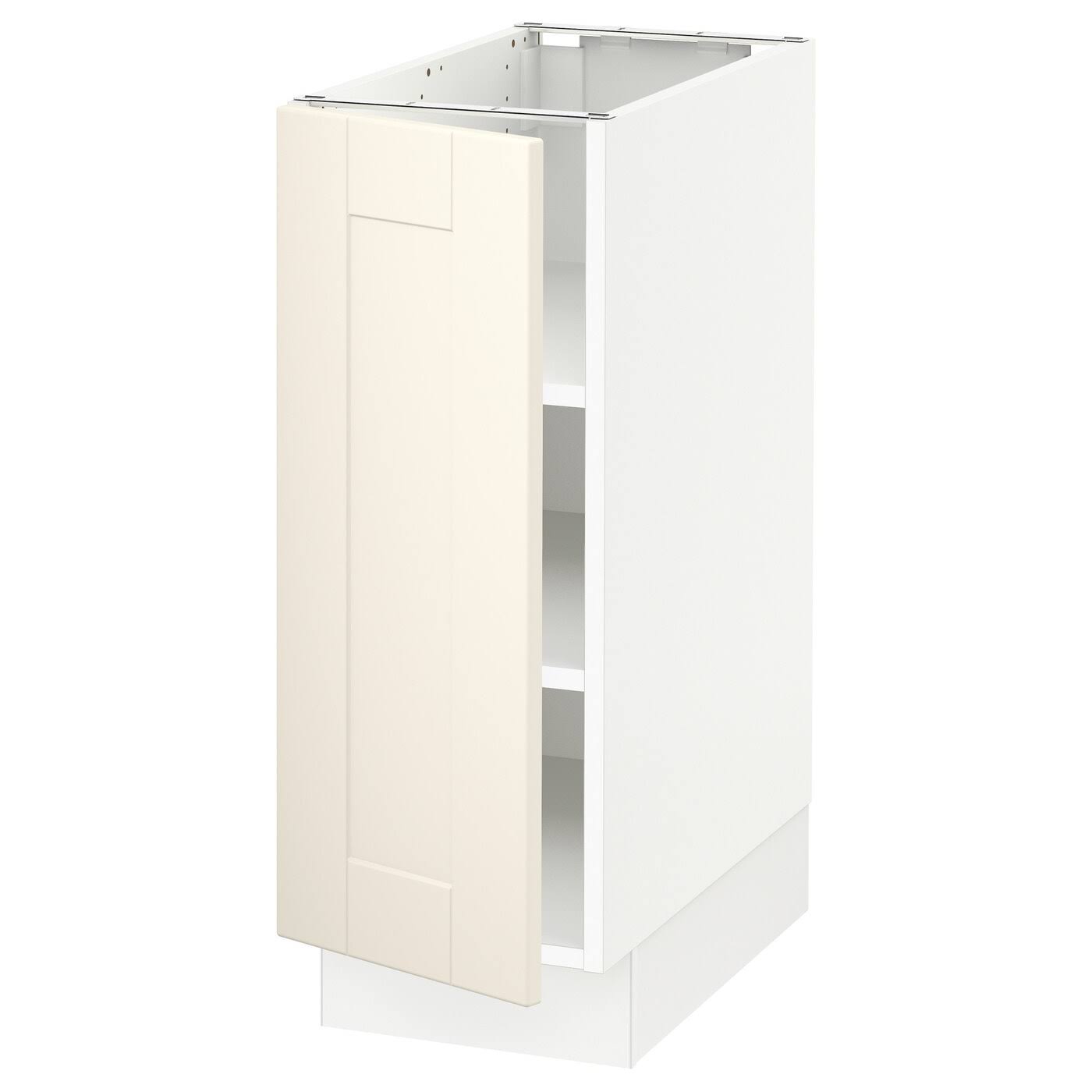 IKEA - SEKTION Base Cabinet with Shelves, white/Grimsl?v Off-White, 12x24x30 39372711