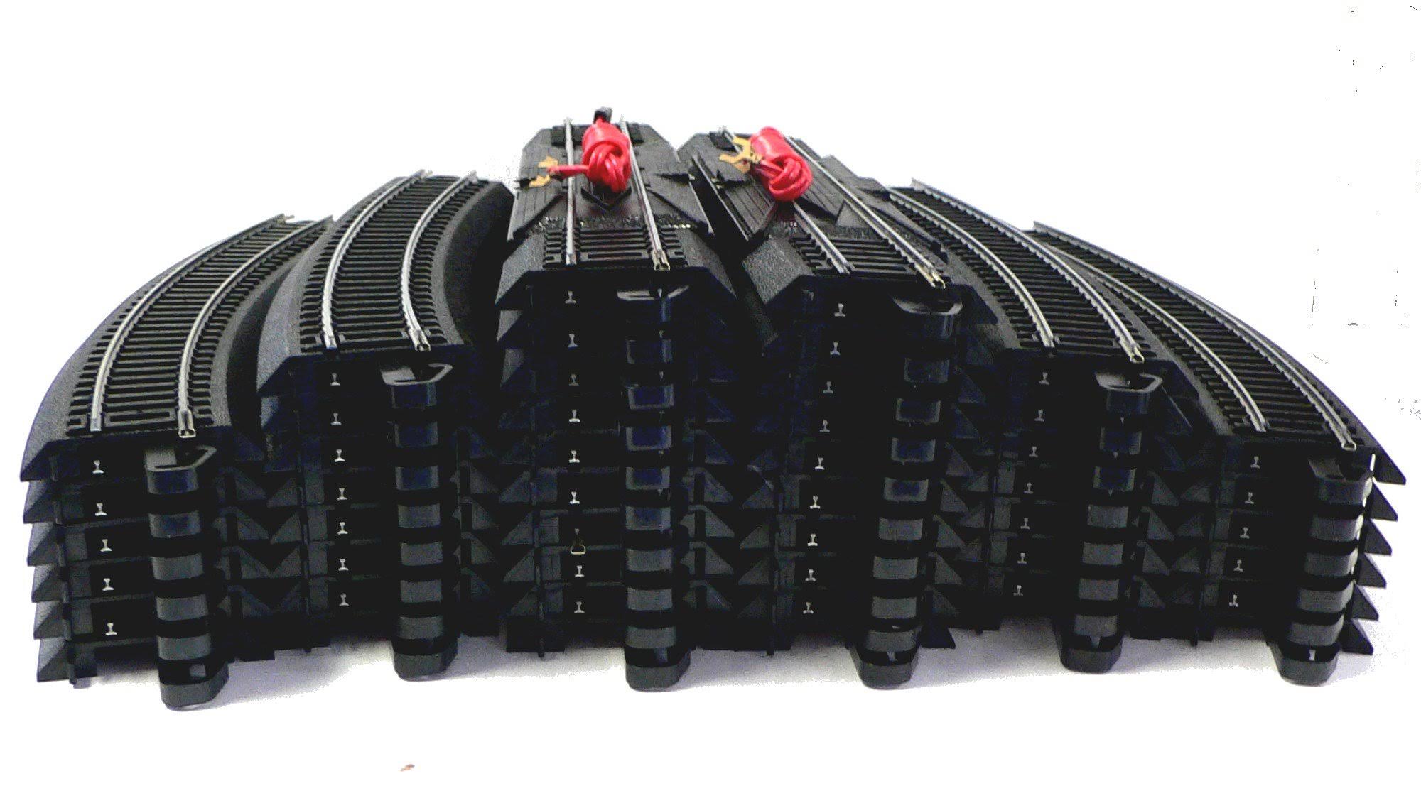 HO Scale Bachmann Steel Alloy EZ Track Double Oval for Model Railroad