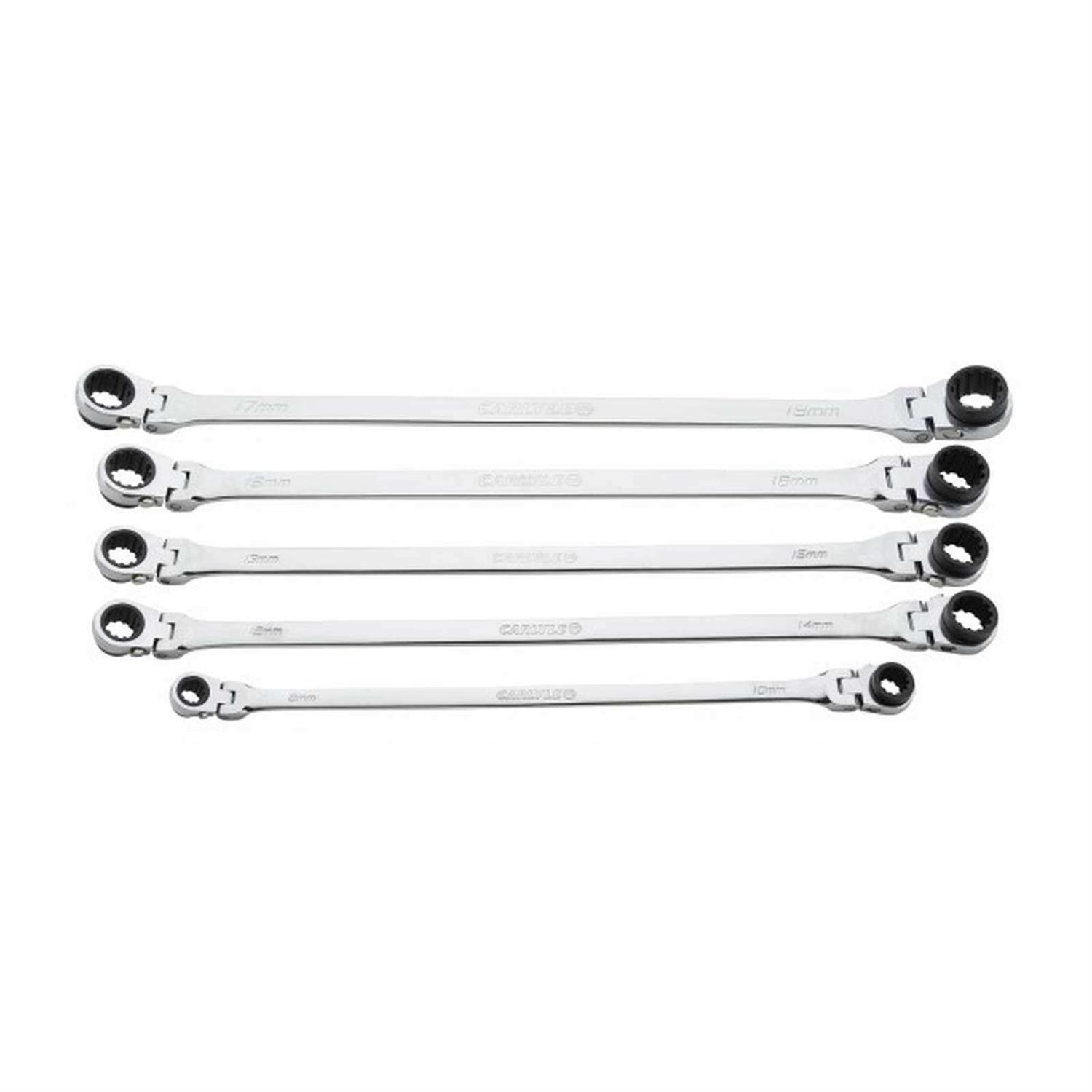 Carlyle 5pc XL Double Box Flex Ratcheting Wrench Set - Shop Hardware Tools Online Store