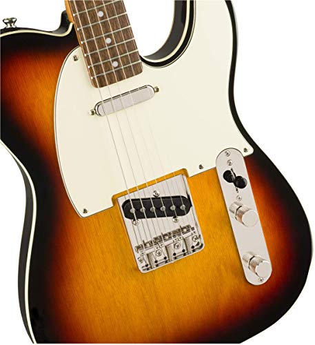 Squier Classic Vibe 70s Thinline Telecaster Electric Guitar, with 2-Year Warranty, Natural, Maple Fingerboard