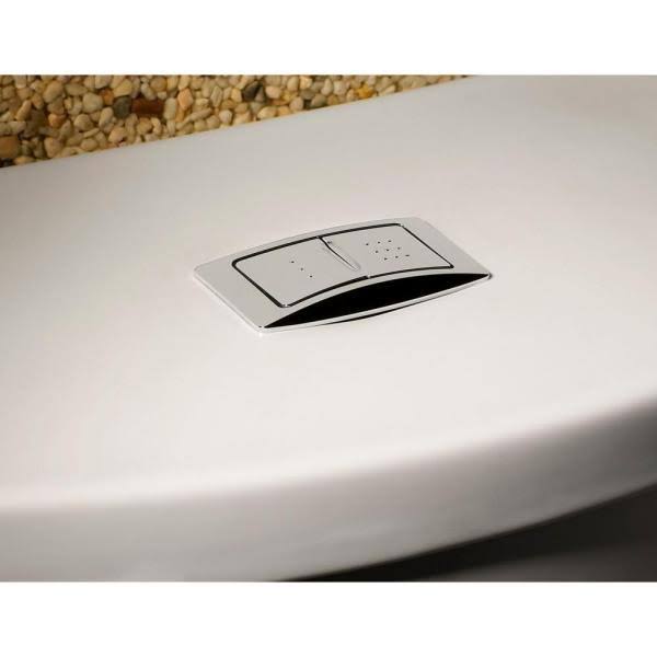 American Standard H2Option 0.92/1.28 GPF 2-Piece Dual-Flush Elongated Toilet in White