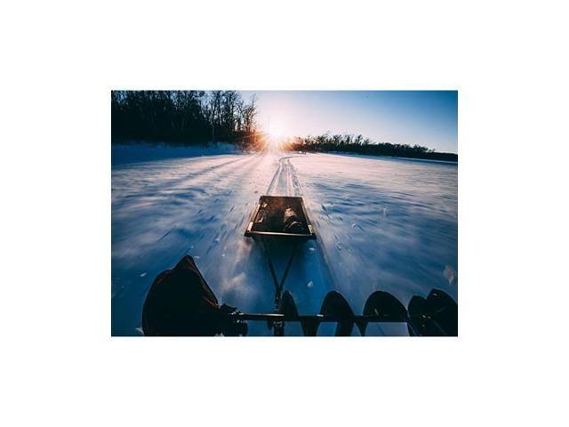 Otter Small Ultra-Wide Sled - Roto-Molded - Black
