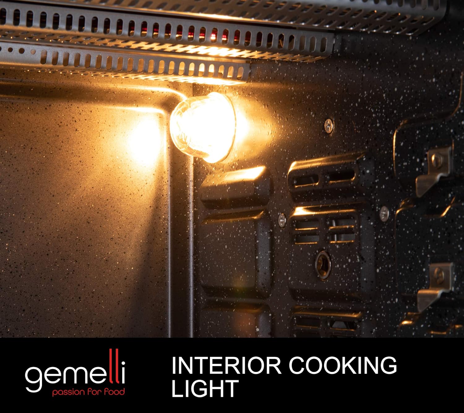 Oven, Professional Grade Convection Oven with Built-In Rotisserie and Convenience/Pizza Drawer, Countertop Sized, Stainless Steel Finish