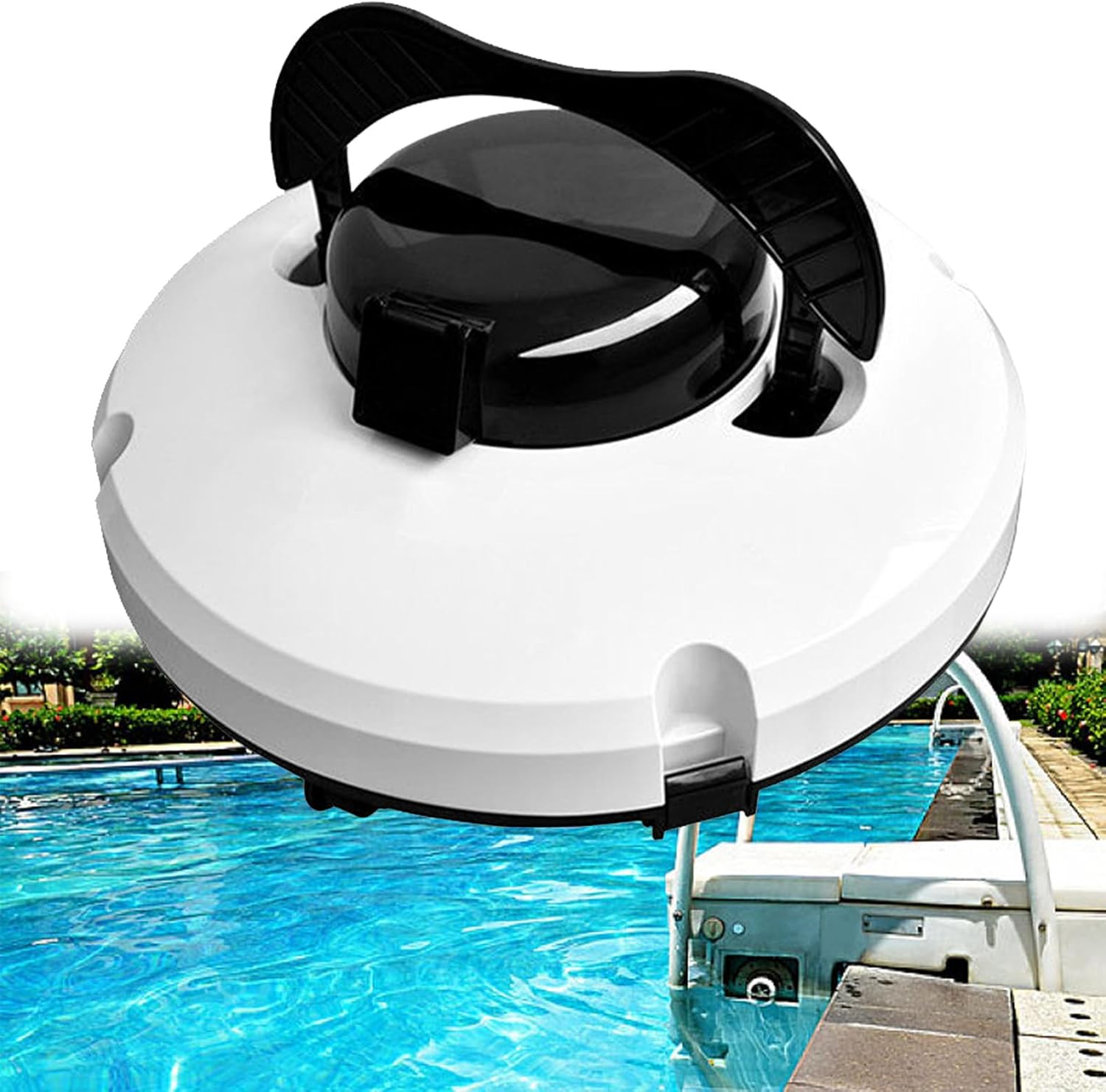 Pool Cleaner,Automatic Pool Cleaning Robot with Ultrafine Filter - Suitable for Pools Up to 860 Sq Ft - Smart Pool Cleaner - Pool Surface Vacuum Cleaner