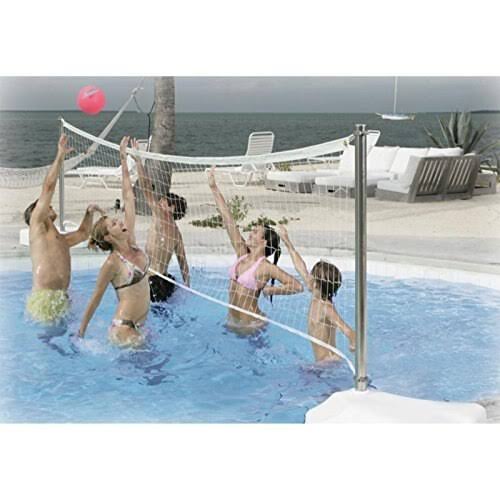 Dunn Rite Water Volly Portable Pool Volleyball Set