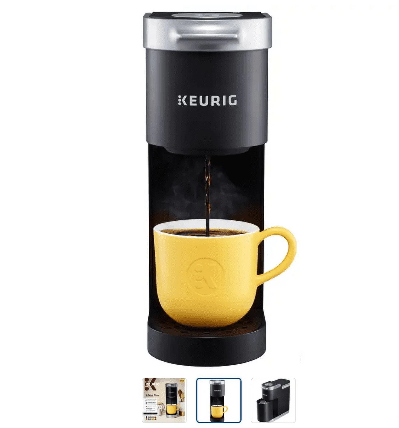 Keurig K-Mini Plus Single Serve K-Cup Pod Coffee Maker - Matte Black