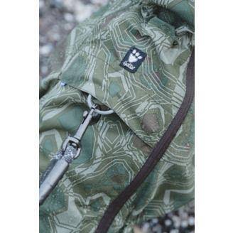 Hurtta Green Camo Downpour Dog Suit w/Clariant 16M