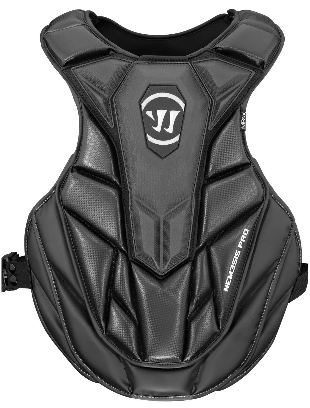 Warrior Nemesis Pro Goalie Chest Pad, Small, Black