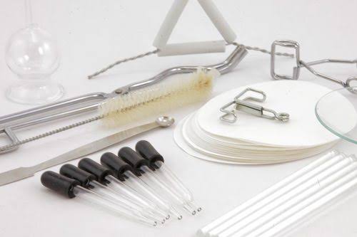 Borosilicate Glass Deluxe Chemistry Glassware u0026 Labware Set, Home Science Tools