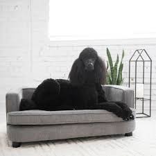 La-Z-Boy Bartlett Furniture Sofa Dog Bed, Pewter