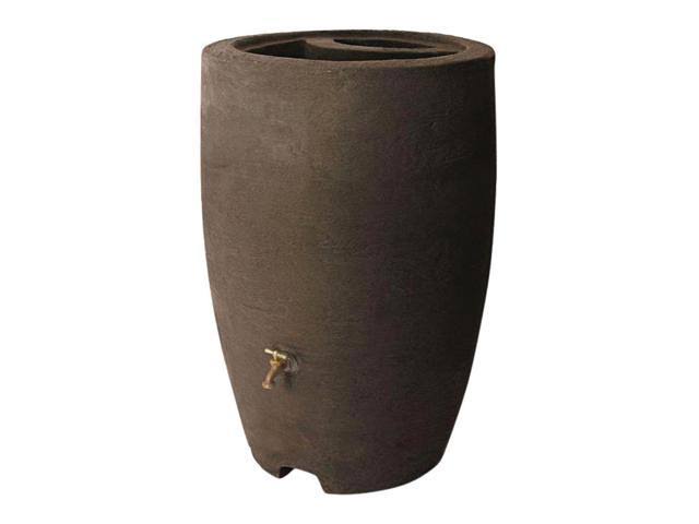 Algreen Athena 50 gal. Brownstone Rain Barrel