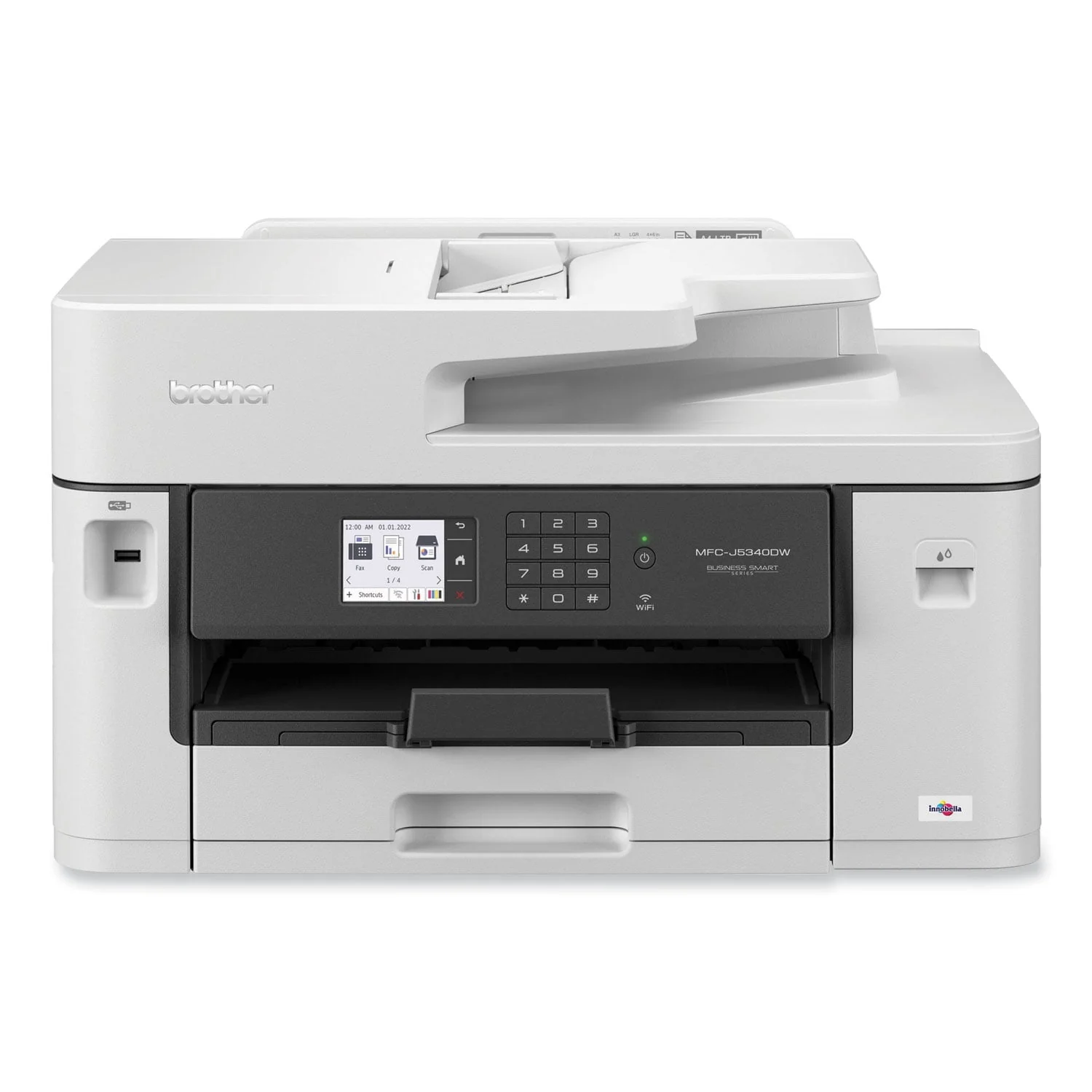 Brother MFC-J5340DW Business Color Inkjet All-in-One Printer with Printing Up to 11”x17 (Ledger Size)