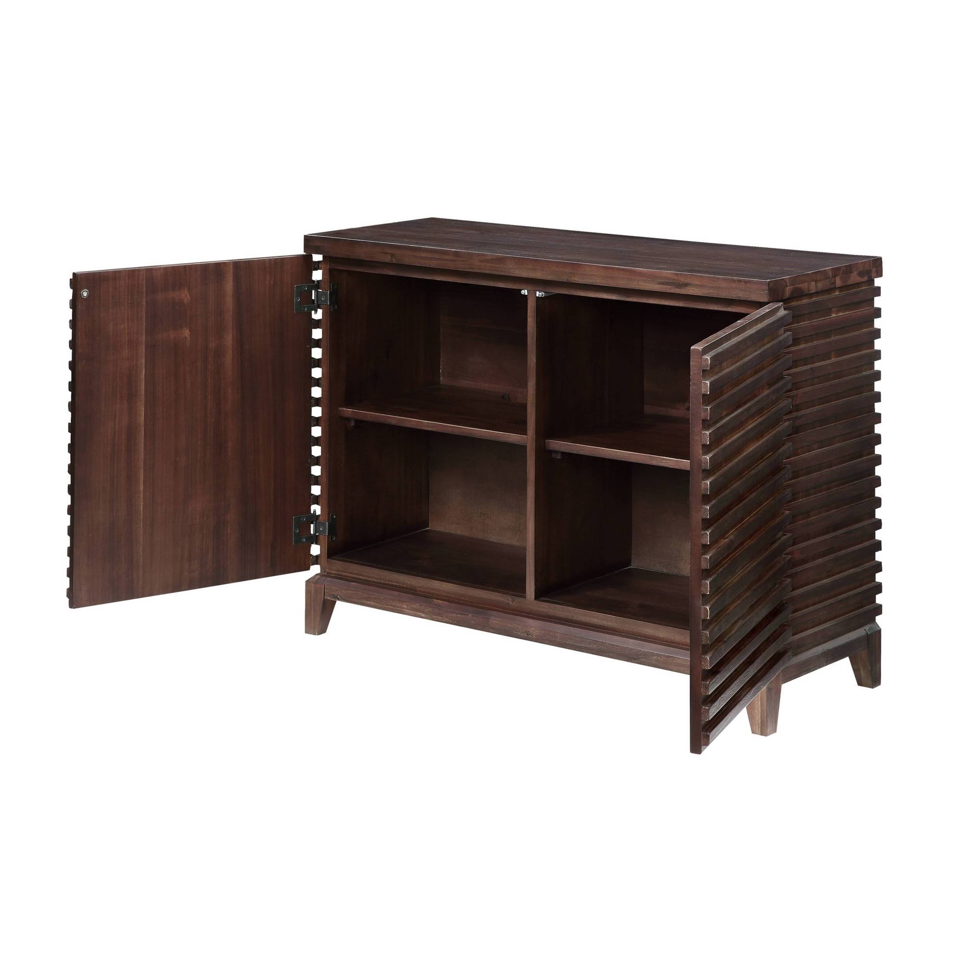 Coast to Coast Brown Two Door Cabinet