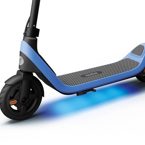 Segway Ninebot eKickScooter - Electric Scooter for Kids 6-14, w/t Adjustable Handlebar Height (Only C2 Pro) for Riders up to 132 lbs, Includes New Cruise Mode, UL-2272 Certified