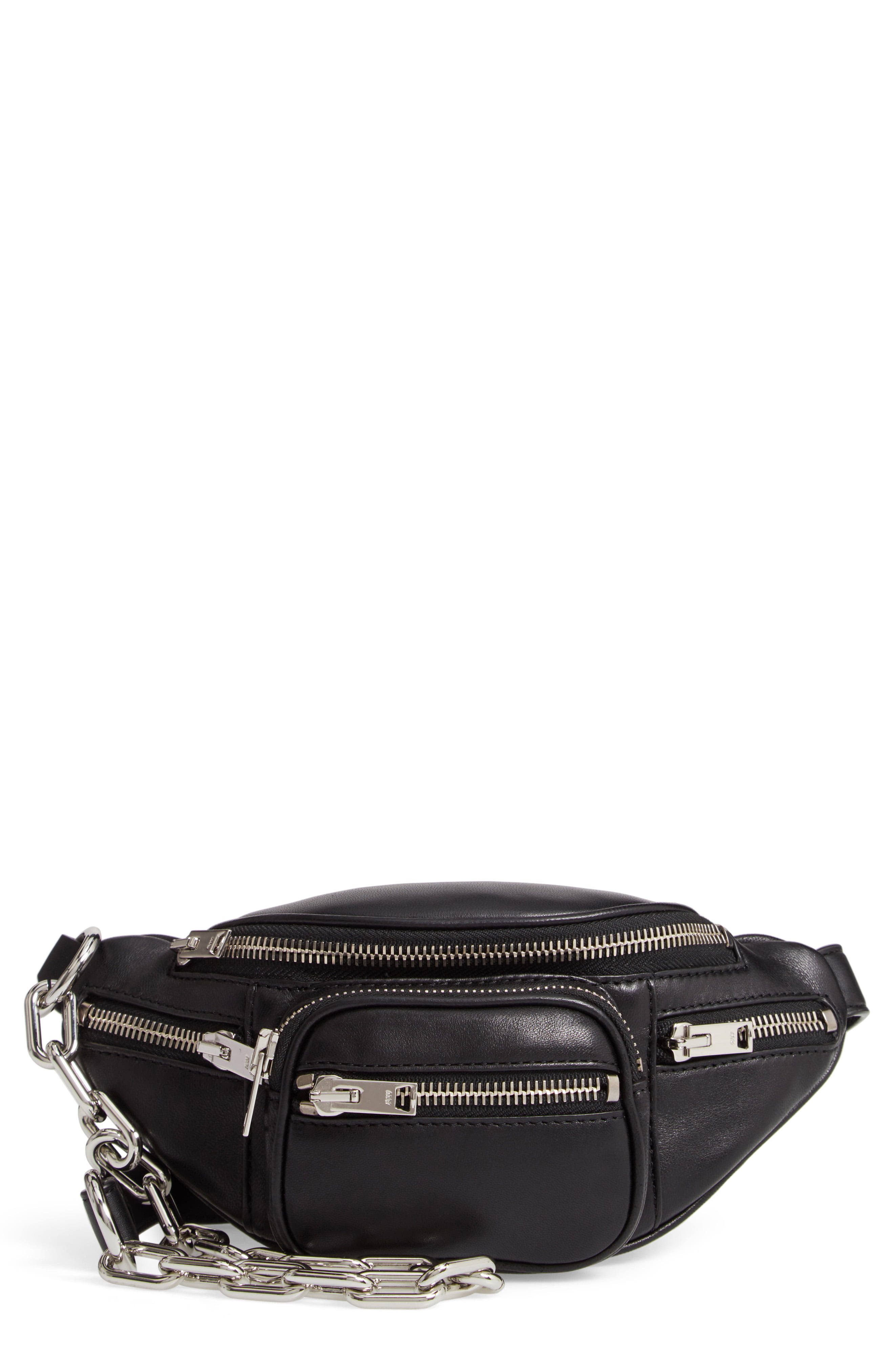 Alexander Wang Black Mini Attica Fanny Pack