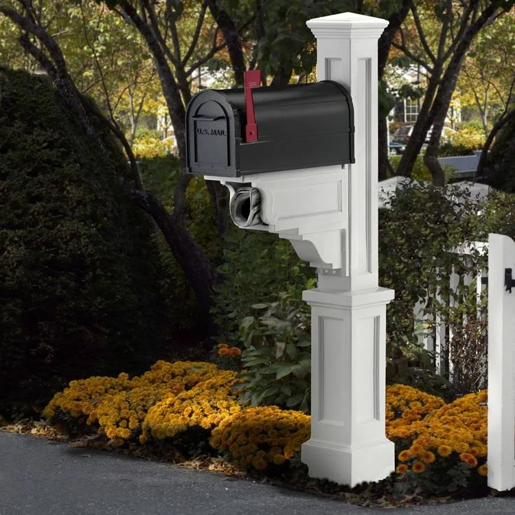 Mayne Dover Mail Post - Graphite Grey